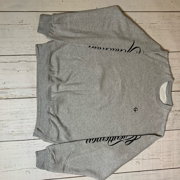 Gentleman Apparels Cursive Sleeve Crewneck Sweater - Picture 2 of 3